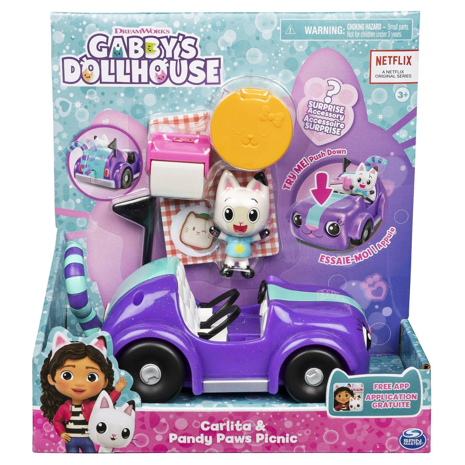 Spin Master Gabby's Dollhouse Carlita's Vehicle