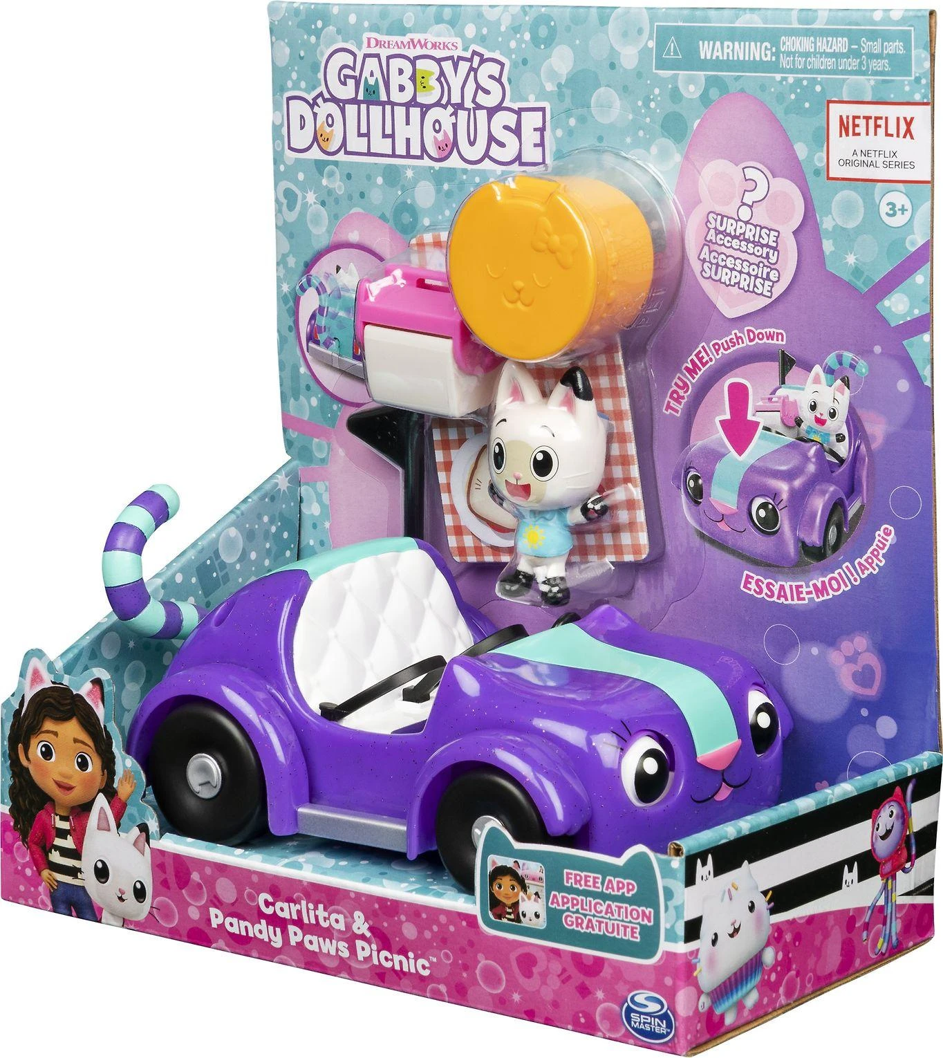 Spin Master Gabby's Dollhouse Carlita's Vehicle