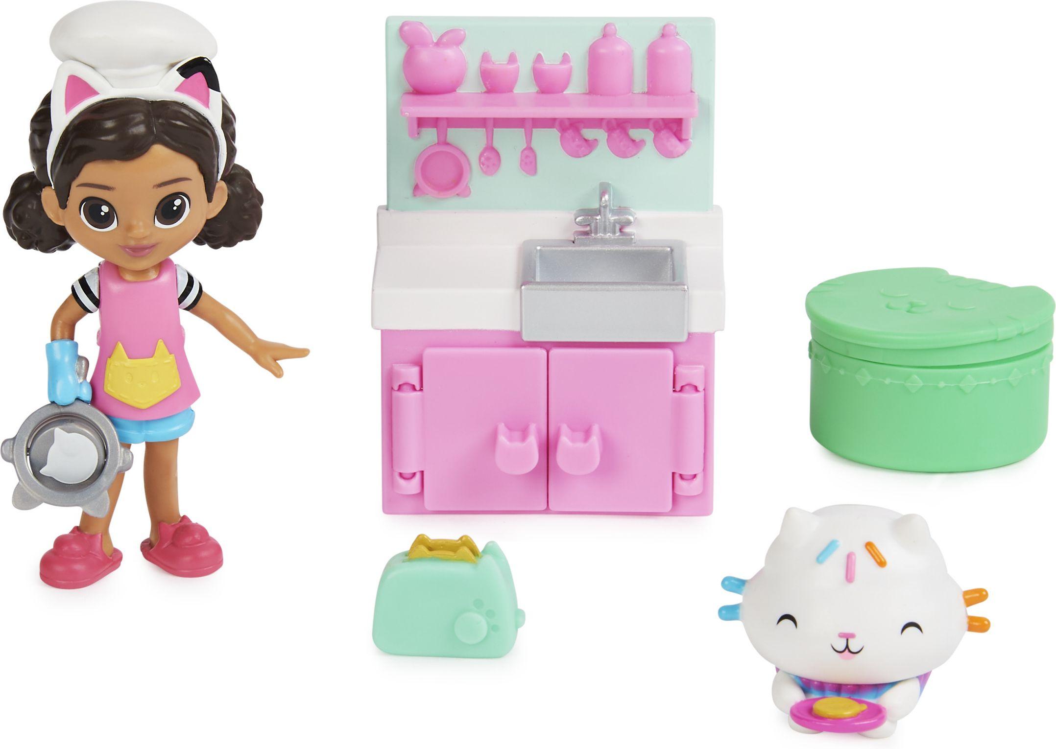 Spin Master Gabby's Dollhouse Cat-Tivity Pack Lunch And Munch Figūrėlių rinkinys