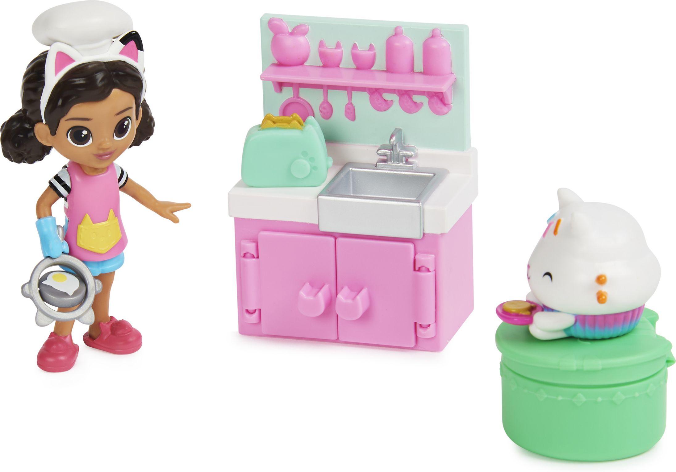 Spin Master Gabby's Dollhouse Cat-Tivity Pack Lunch And Munch Figūrėlių rinkinys