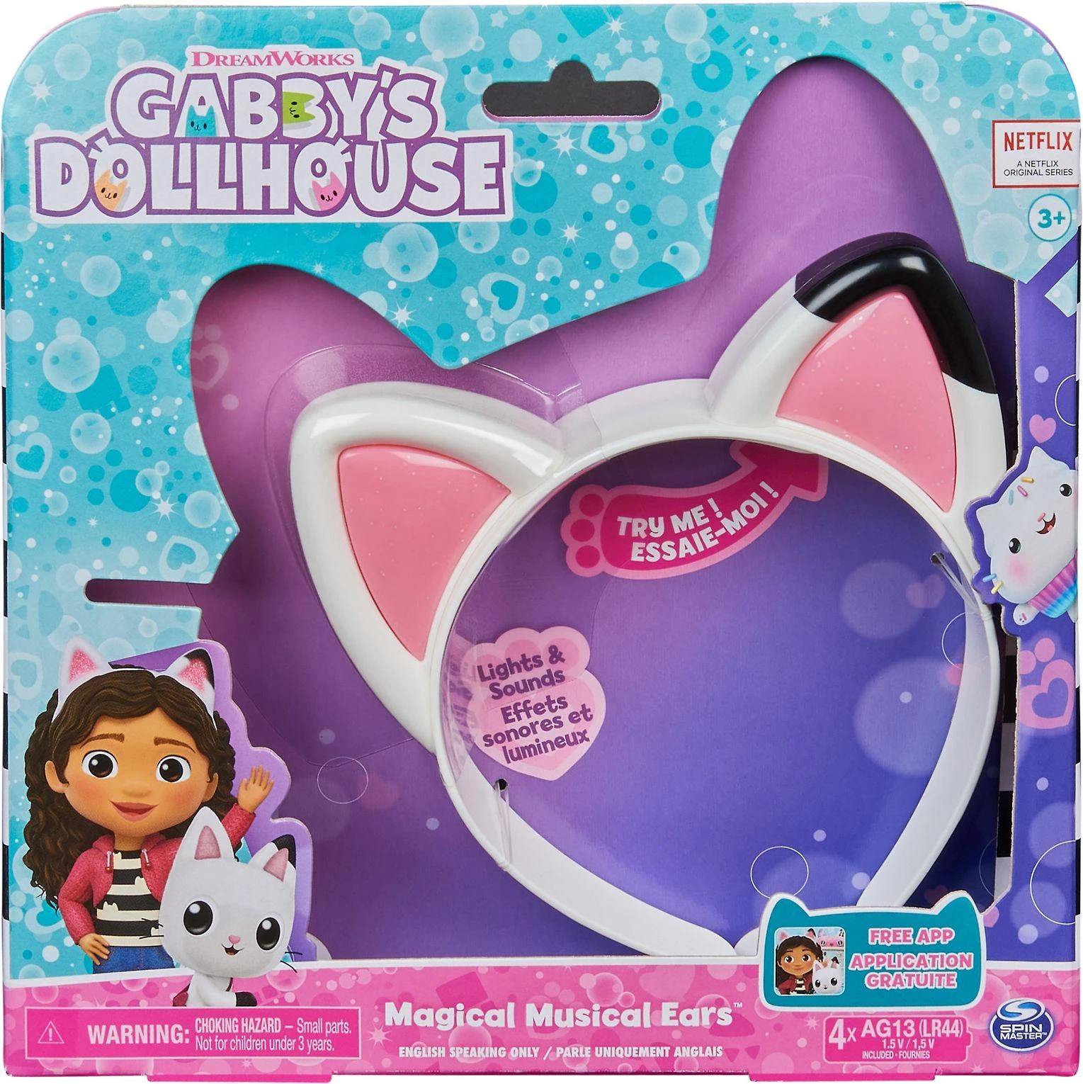 GABBY´S DOLLHOUSE Muzikinis lankelis „Magiškos ausytės“
