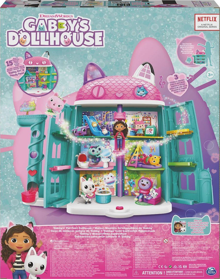 Spin Master Gabby's Dollhouse Lėlių namelis „Kačiukas“