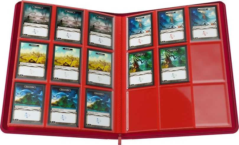 Gamegenic Gamegenic: Užtraukiamas albumas, 18 kišenių - Raudona
