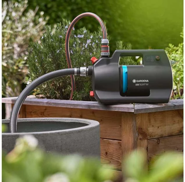 Gardena Akumuliatorinis sodo siurblio 3000 18V P4A rinkinys