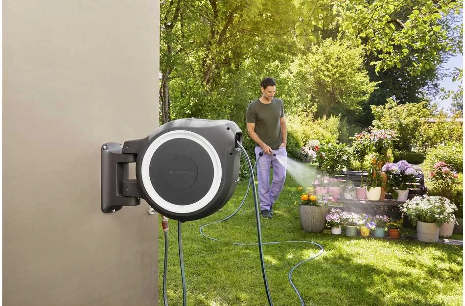 Ritė su žarna Gardena 25m RollUp M/L 9704736-01