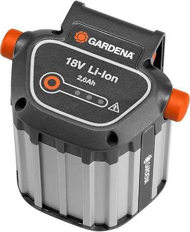 Gardena akumuliatorius BLi-18/ 2.6Ah, tinka 9823, 9825, 9335, 8877, 8881, 8866