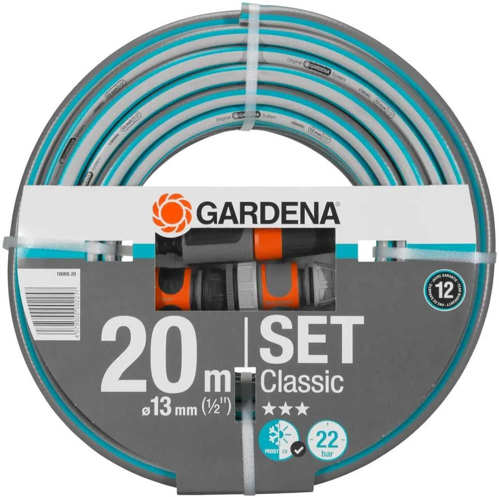 Gardena 18005-50 laikiklis + žarna 20 m