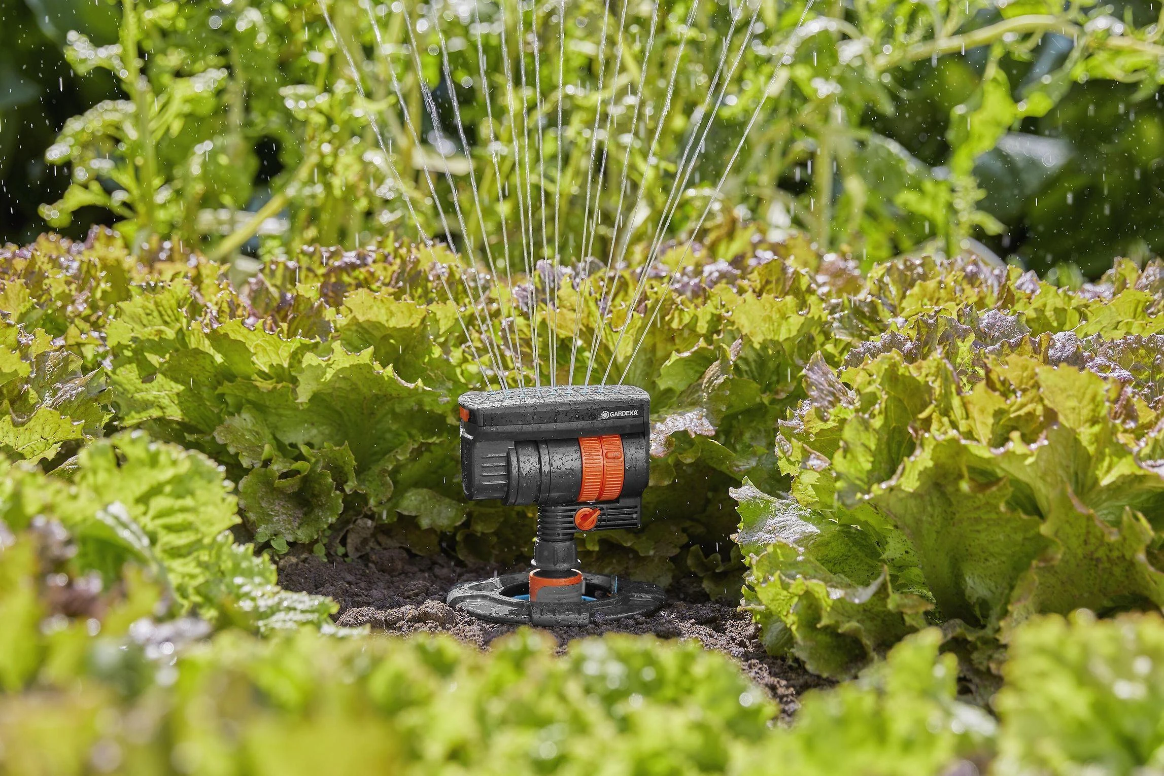 Gardena Svyruojantis purkštuvas vamzdynui