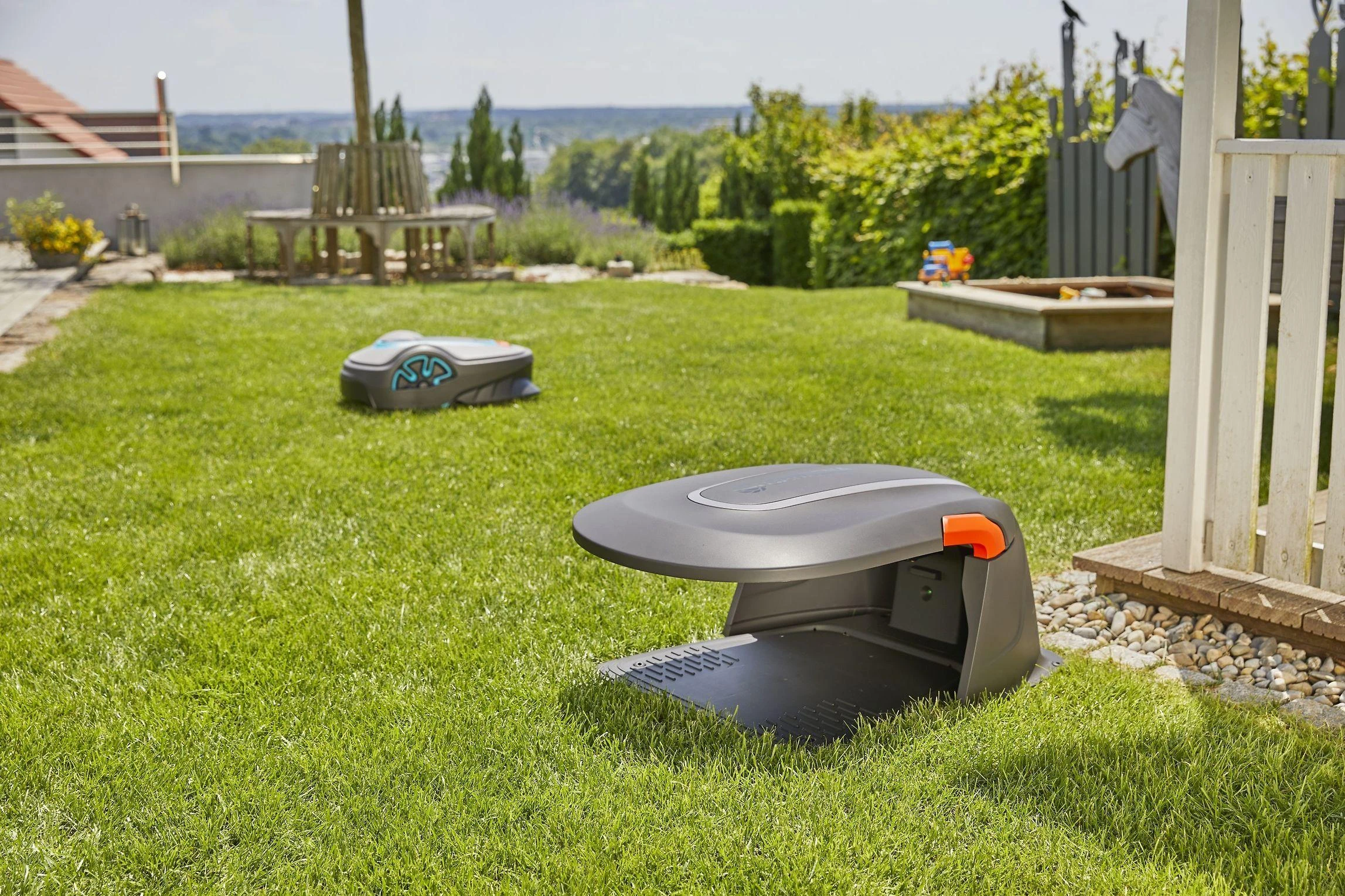 Gardena Roboto vejapjovės garažas "SILENO minimo"/ "SILENO city"/ "SILENO life"
