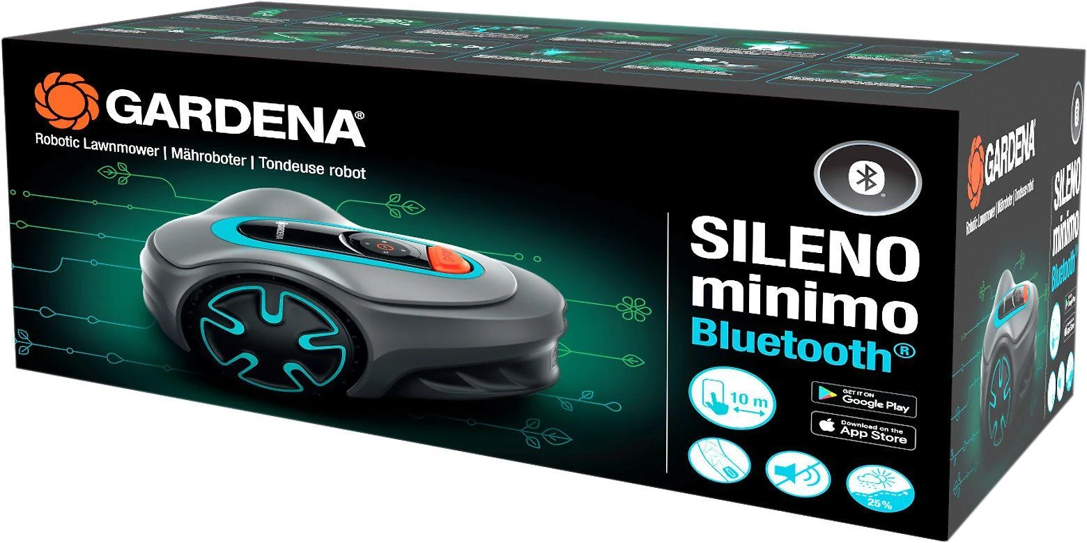 Robotas vejapjovė Gardena Sileno Minimo 500 m²