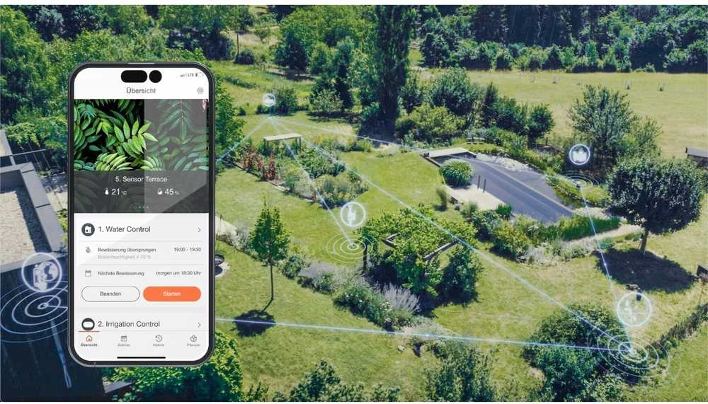 Gardena Smart sistemos maršrutizatorius, išmaniųjų gaminių ryšio įrenginys, belaidis ryšys, išmanioji sistema