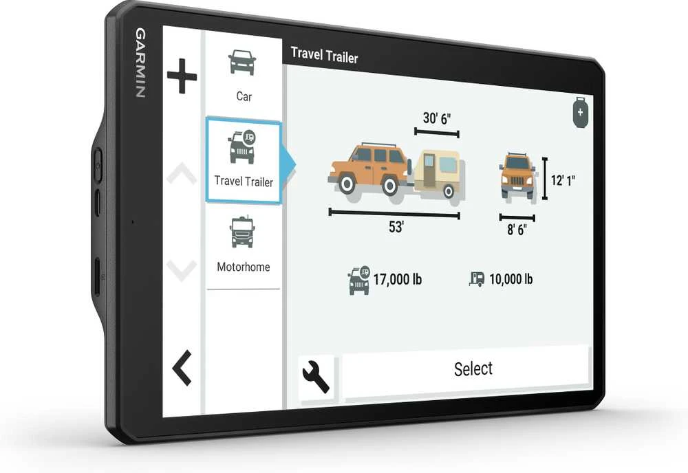 Garmin Camper 1095, ES, GPS