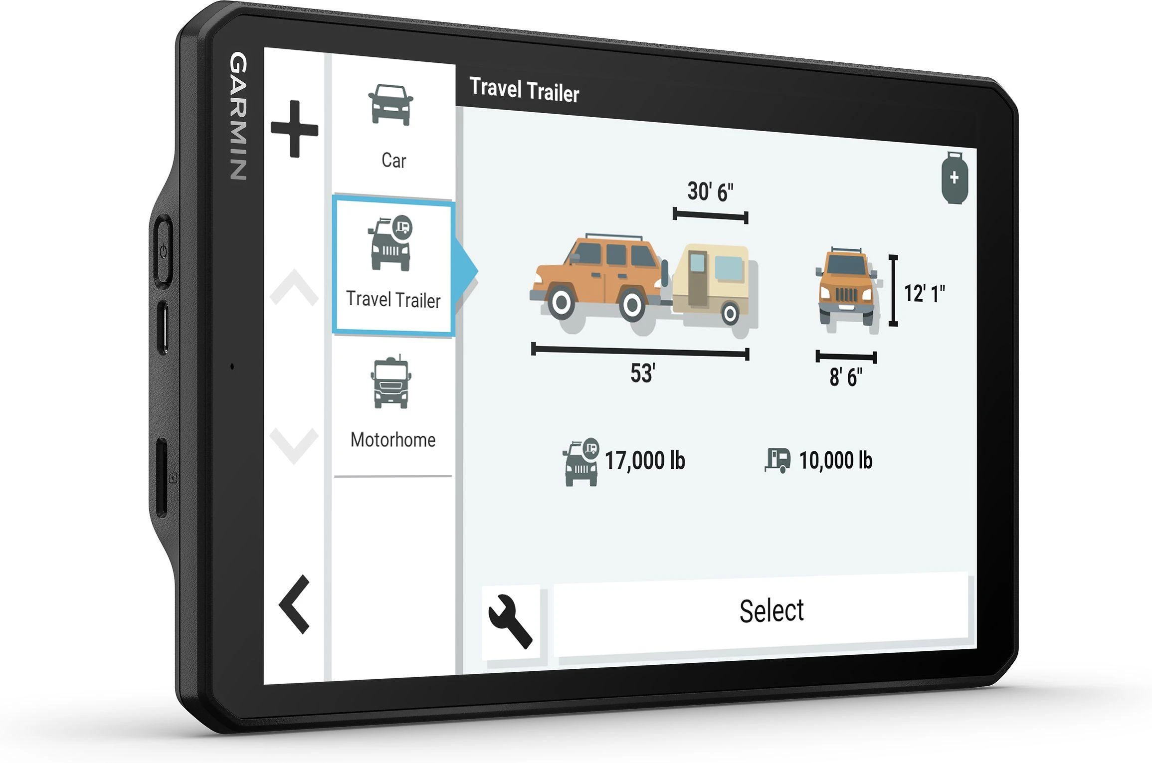 Garmin Camper 895, ES, GPS