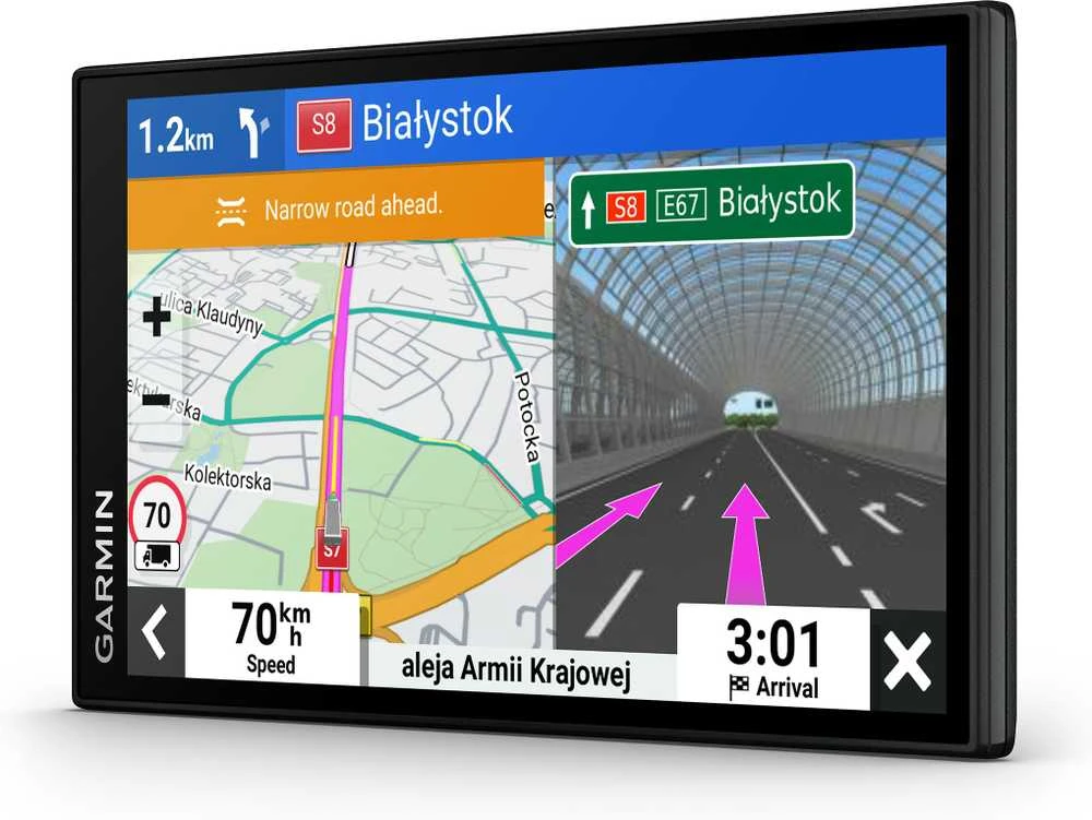 Sunkvežimių palydovinė navigacija Garmin dēzl LGV610 6" su „Live Traffic“
