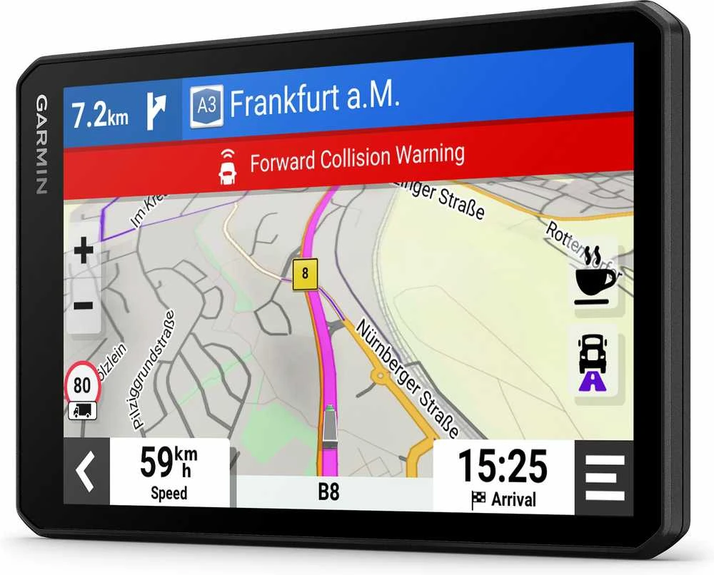 Garmin dēzlCam LGV710 7" Sunkvežimio palydovinė navigacija su įmontuotu vaizdo registratoriumi