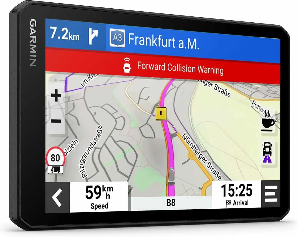 Garmin dēzlCam LGV710 7" Sunkvežimio palydovinė navigacija su įmontuotu vaizdo registratoriumi