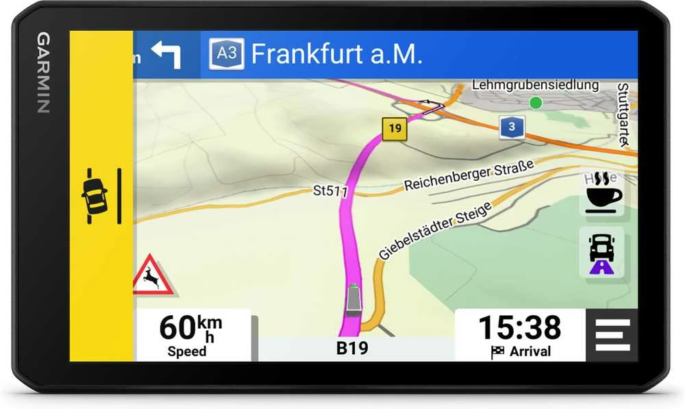 Garmin dēzlCam LGV710 7" Sunkvežimio palydovinė navigacija su įmontuotu vaizdo registratoriumi