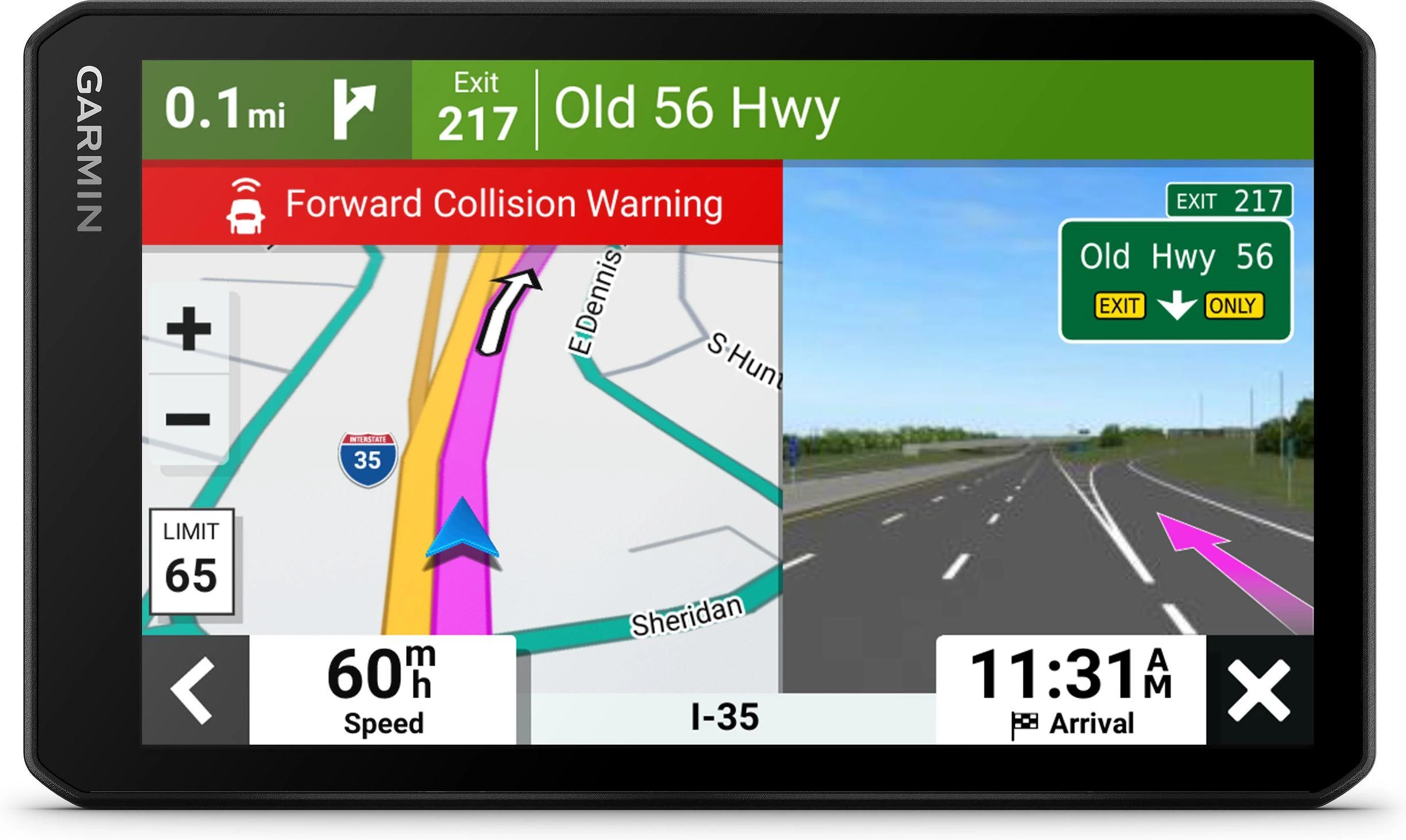 Garmin DriveCam™ 76 7 col. GPS palydovinės navigacijos įrenginys su integruotu vaizdo registratoriumi