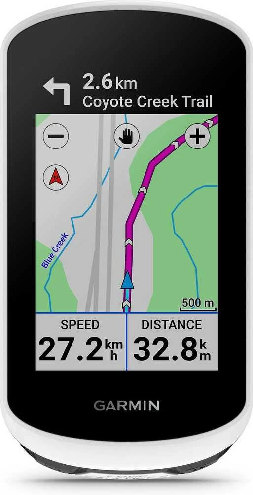 Dviračio kompiuteris Garmin Edge Explore 2, Baltas