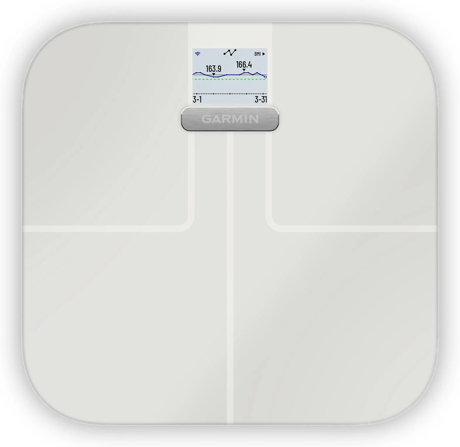 Išmaniosios svarstyklės GARMIN Index S2 Baltos