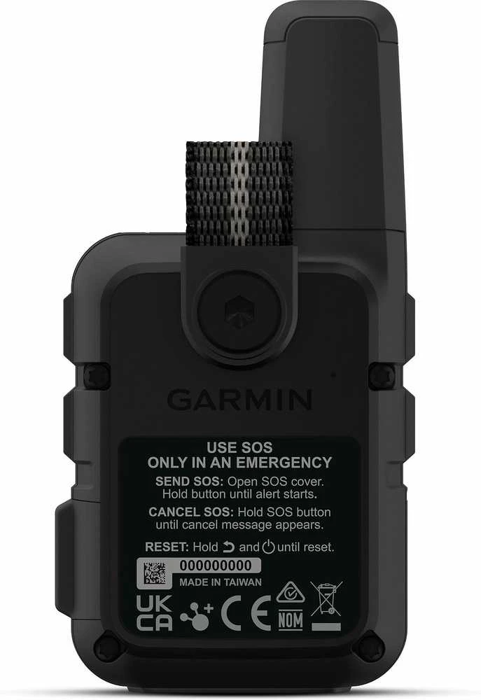 Garmin inReach Mini 2 palydovinio ryšio priemonė, Juodas