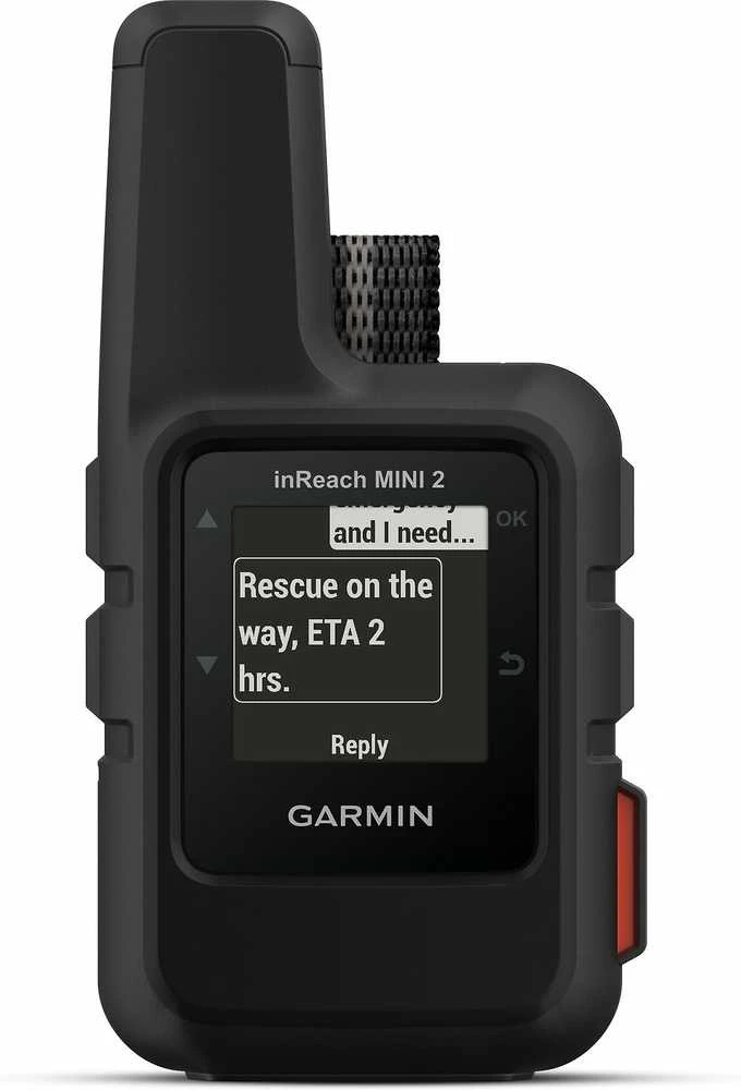 Garmin inReach Mini 2 palydovinio ryšio priemonė, Juodas