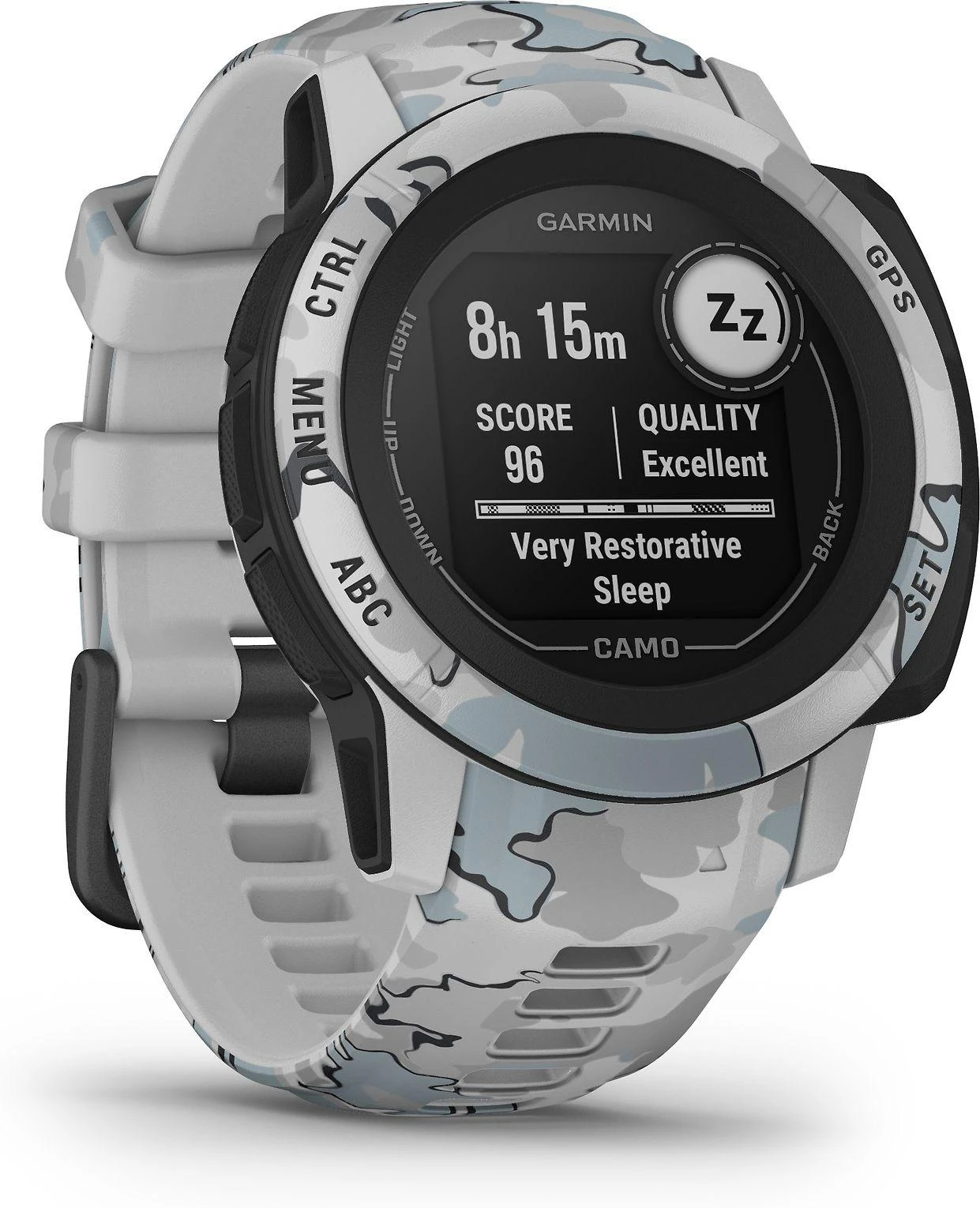 Išmanusis laikrodis Garmin Instinct 2S Camo Edition, Rūko kamufliažinės spalvos