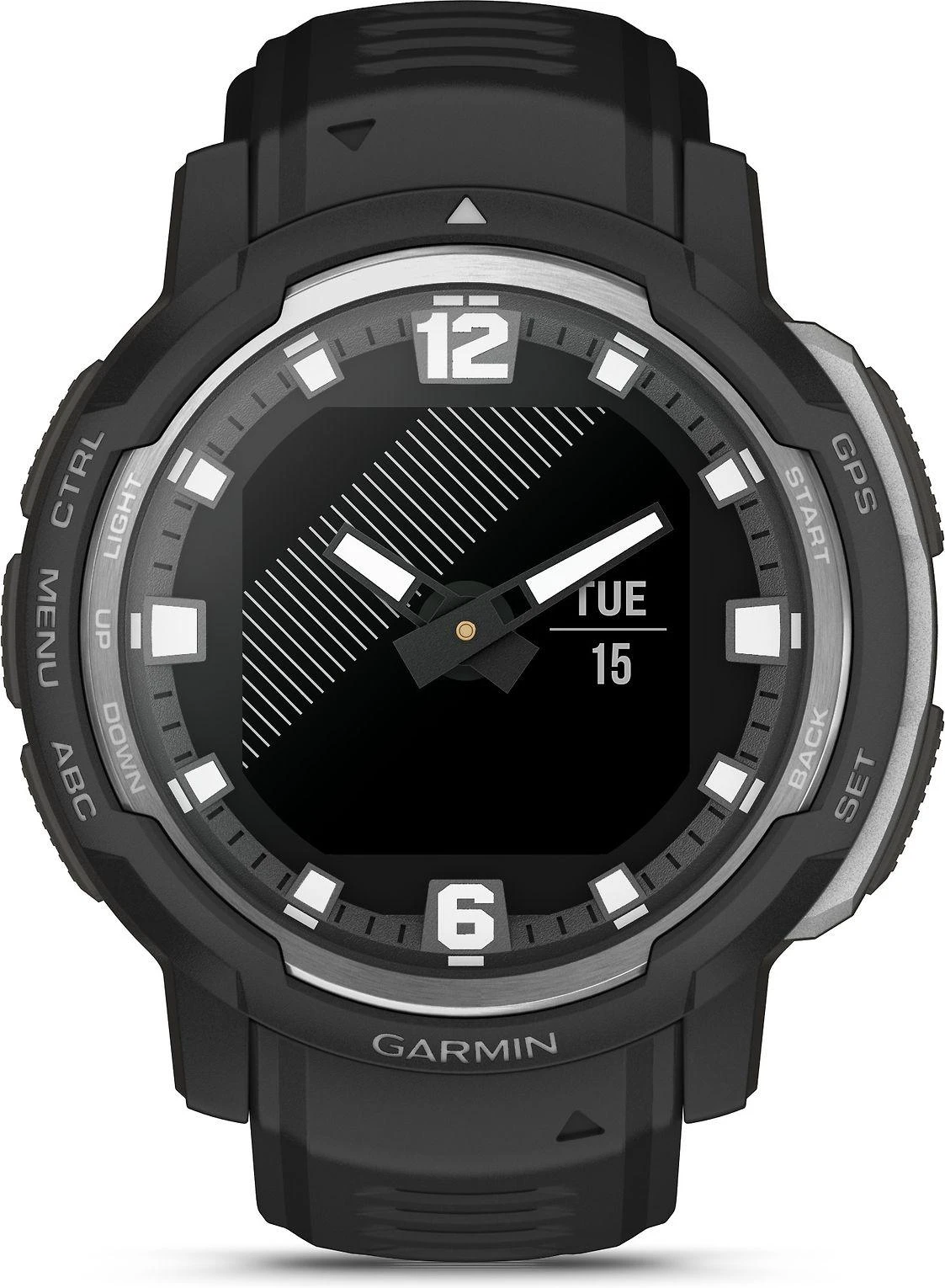 Išmanusis laikrodis Garmin Instinct® Crossover - Standard Edition, Juodos spalvos