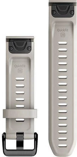 Garmin Quickfit 20 mm silikoninis dirželis, Smėlio spalvos