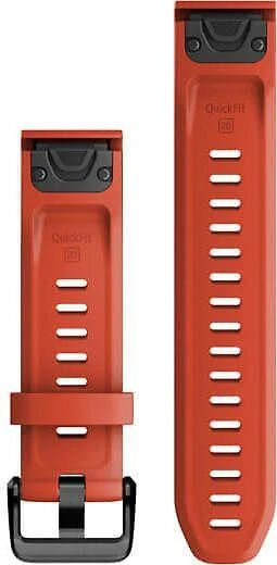 Garmin QuickFit 20 mm greitai atsegamas dirželis, Raudonos spalvos