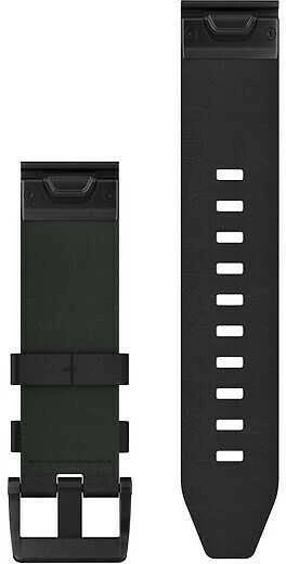 Išmaniojo laikrodžio Garmin greitai atsegamas odinis dirželis, Juodos spalvos, 22mm