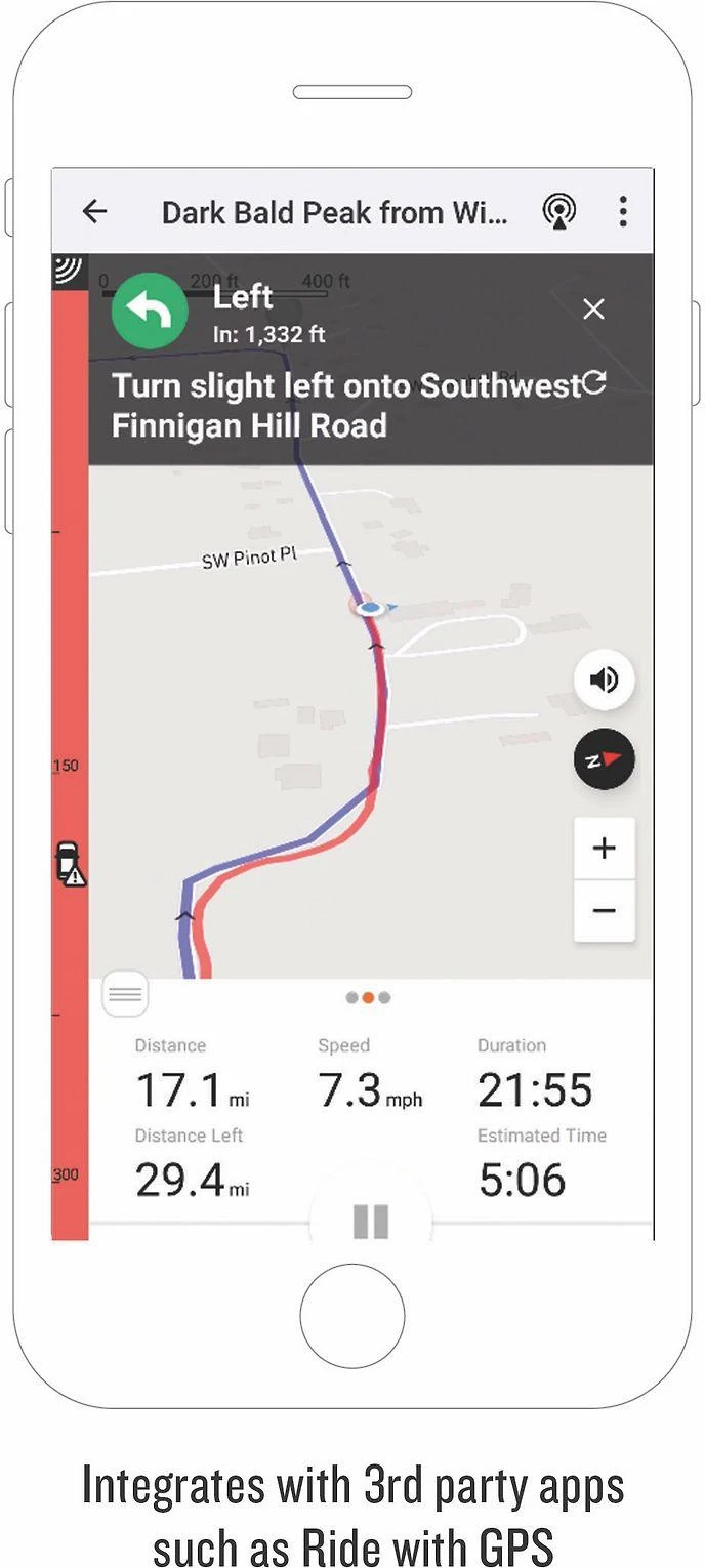 Dviračio radaras ir galinis žibintas Garmin Varia ™ RTL516