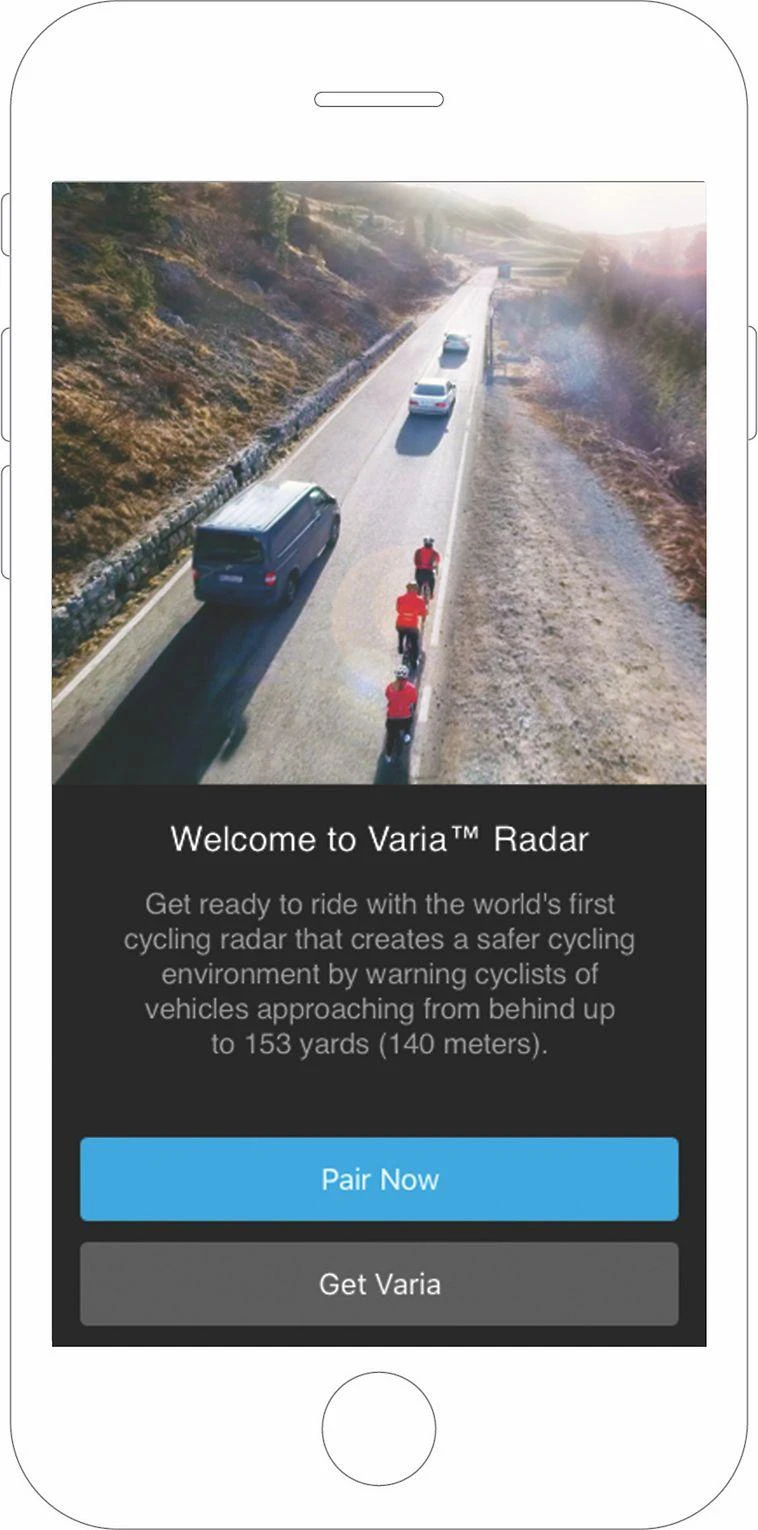 Dviračio radaras ir galinis žibintas Garmin Varia ™ RTL516