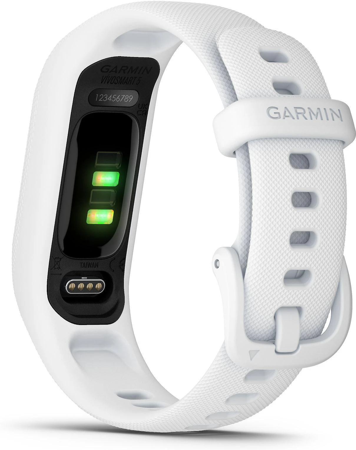 Išmanioji apyrankė Garmin vivosmart 5, S/M dydžio, Baltos spalvos
