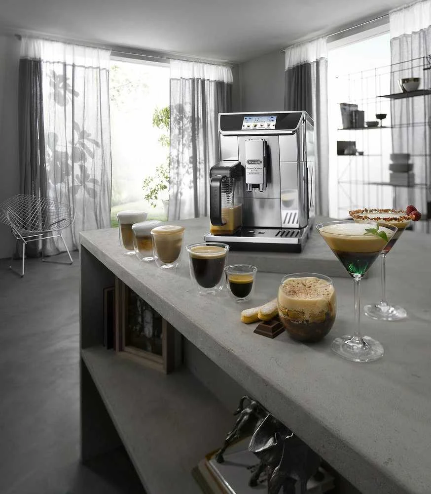 Kavos aparatas DELONGHI ECAM650.85.MS Fully-automatinis, 1450W, Inox/Juodas color