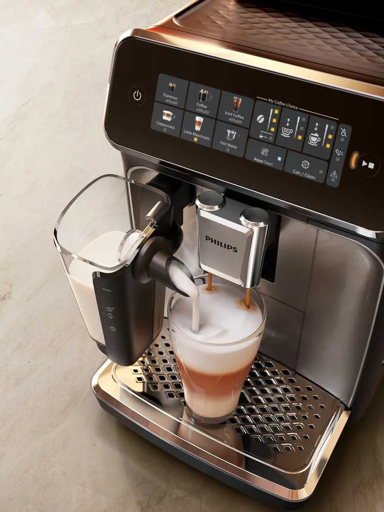Kavos aparatas Philips Espresso | EP3347/90 | Slėgis 15 bar | Su pieno plakikliu | Automatinis | 1500 W | Juodas