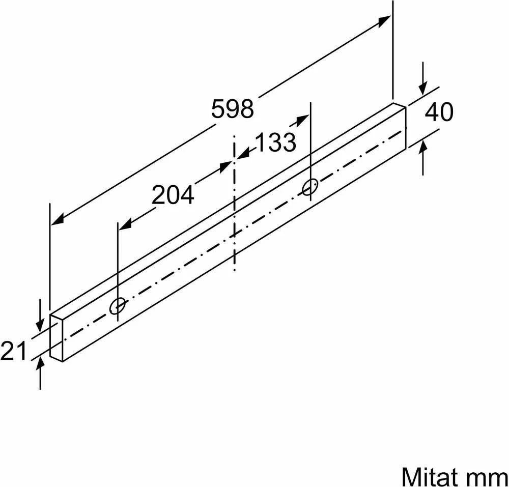 Įmontuojamas gartraukis Siemens iQ300, LI64MA531