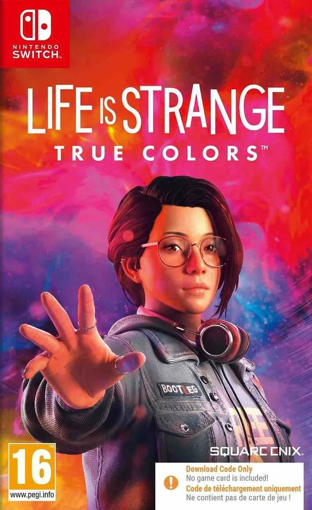 Square Enix Life Gyvenimas keistas: tikros spalvos (kodas dėžutėje) – „Nintendo Switch“.