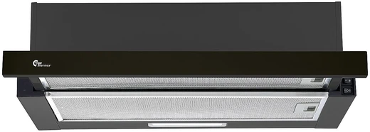 Gartraukis Thermex York IV liesituuletin, omalla moottorilla, 60 cm, musta