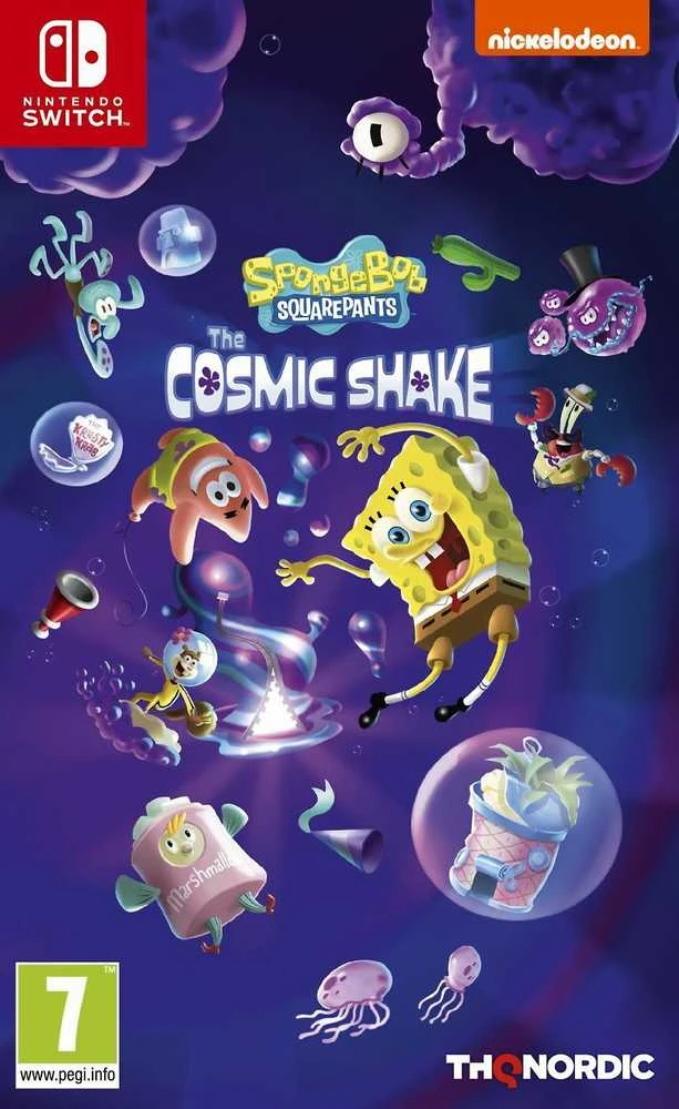 SpongeBob Thq Šiaurės šalių Kempiniukas Plačiakelnis: Kosminis purtymas