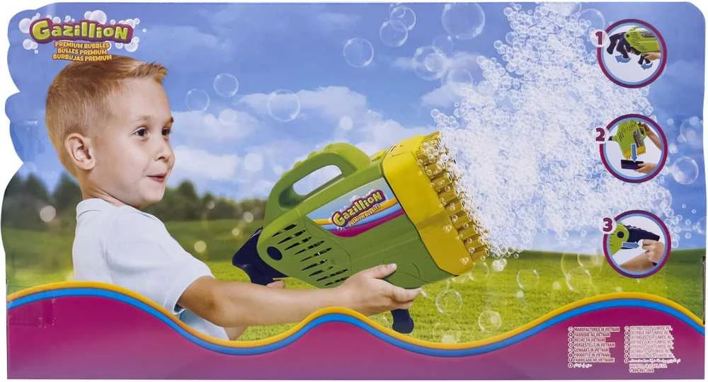 Spring Summer Gazillion Stormin' Bubble Blaster - motorizuotas burbulinis pistoletas