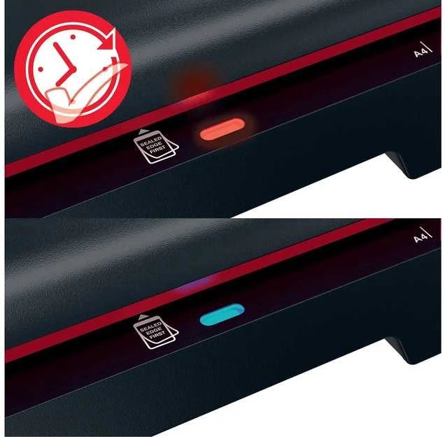 GBC 240 Home Office Laminavimo aparatas A4, 400 mm/min, Juoda/Raudona