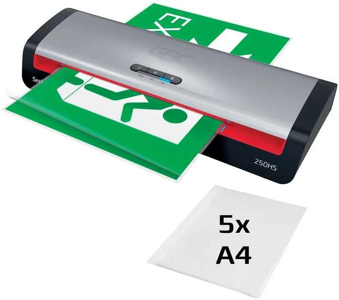 GBC 250HS Office Laminavimo aparatas A3, 500 mm/min, Pilka/Juoda
