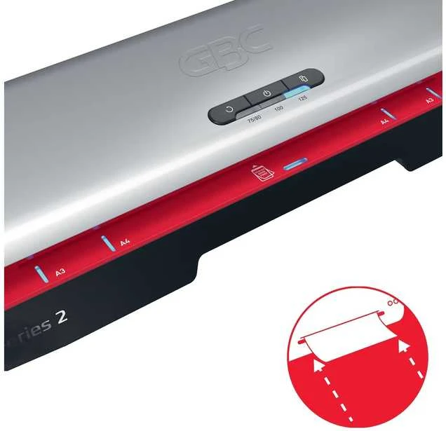 GBC 250HS Office Laminavimo aparatas A3, 500 mm/min, Pilka/Juoda