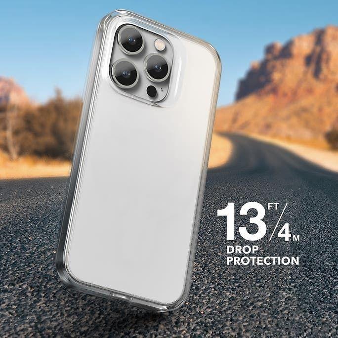 Dėklas Gear4 Crystal Palace, skirtas iPhone 14 Pro skaidrus