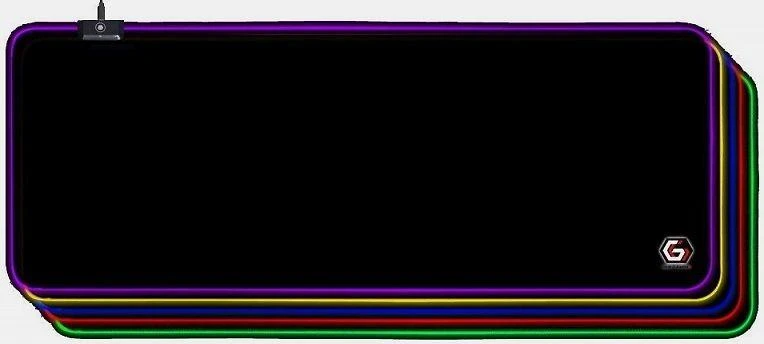 GEMBIRD MP-GAMELED-L Pelės kilimėlis žaidimams with LED light effect L-size 300x800mm