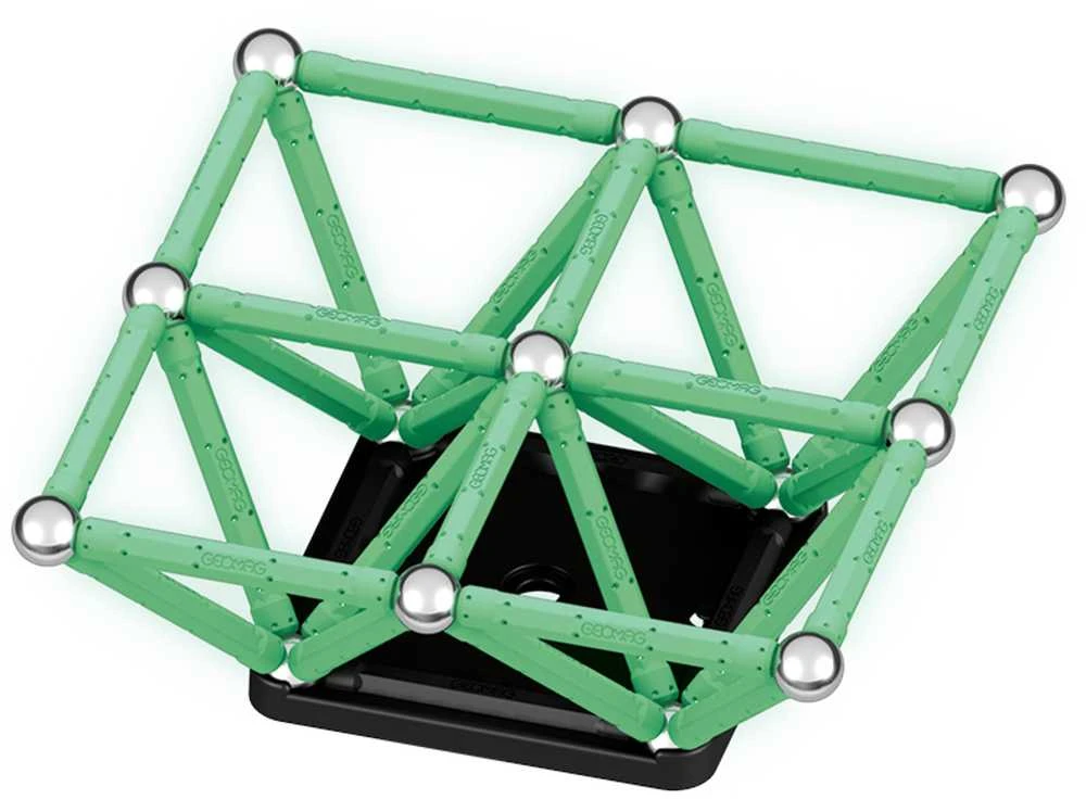Geomag Glow Recycled -magneettirakennussarja, 60 osaa