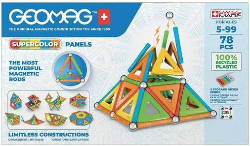Trefl Supercolor Panels Perdirbtos 78 dalių GEOMAG GEO-379