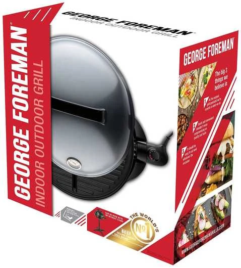 George Foreman Sähkögrilli Indoor Outdoor