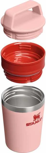Stanley „Café-To-Go“ kelioninis termosmukis, 0,23 l, persikų rožės spalvos
